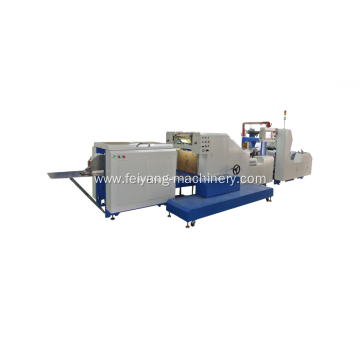 Square Bottom Kraft Shopping Paper Bag Making Machine